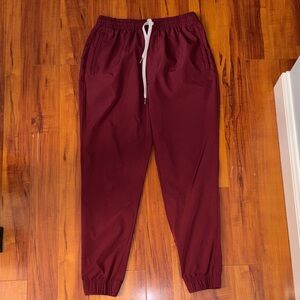 Cove Men's Maroon Jogger Pants